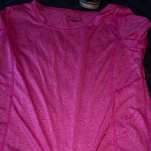 Pink old navy active t shirt
